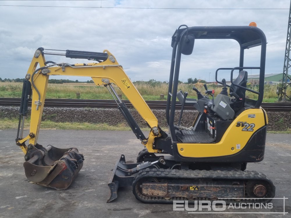 2022 Yanmar SV22 - Mini-ekskavators: foto 2 2022 Yanmar SV22 - Mini-ekskavators: foto 2