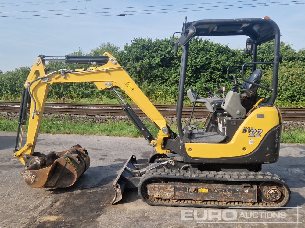 2022 Yanmar SV22 - Mini-ekskavators: foto 2 2022 Yanmar SV22 - Mini-ekskavators: foto 2