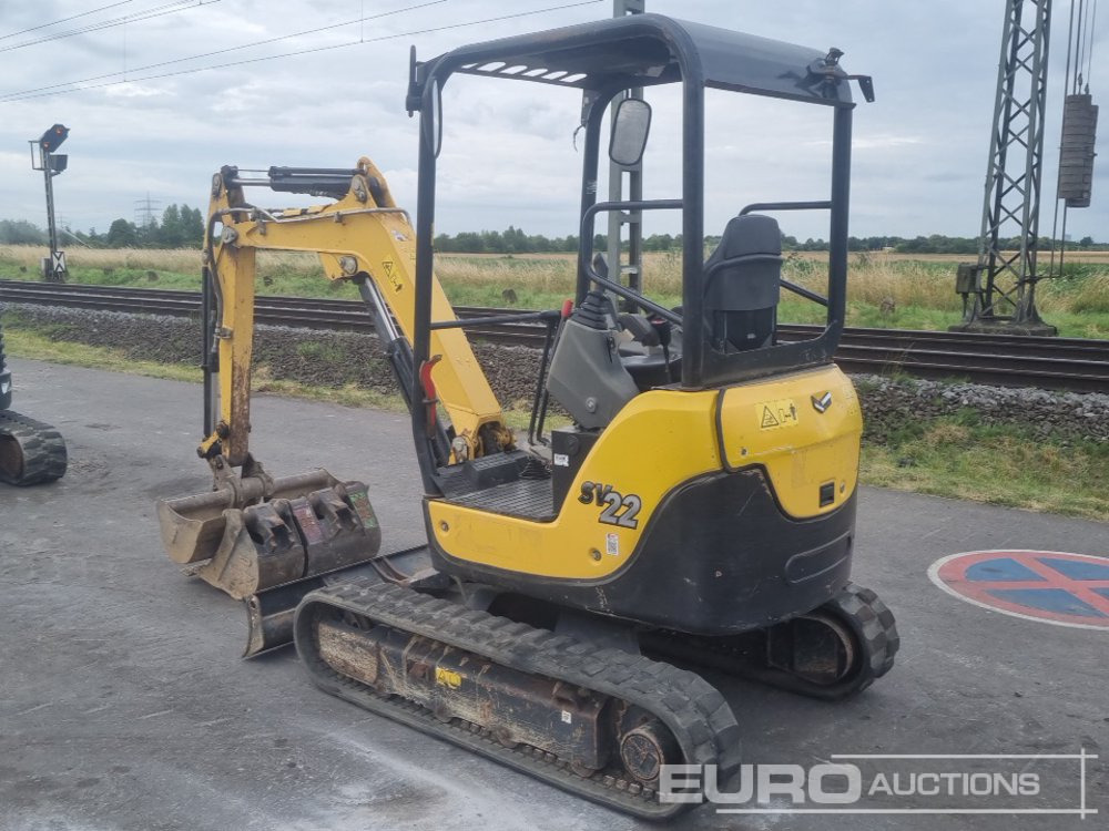 2022 Yanmar SV22 - Mini-ekskavators: foto 3 2022 Yanmar SV22 - Mini-ekskavators: foto 3
