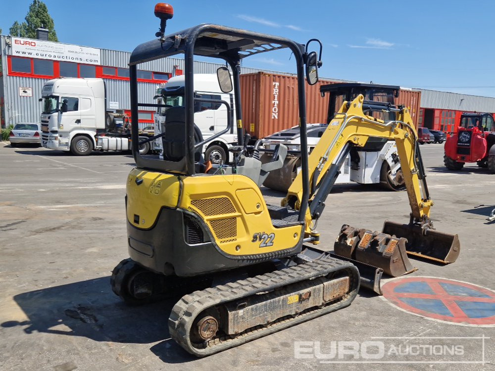 2022 Yanmar SV22 - Mini-ekskavators: foto 5 2022 Yanmar SV22 - Mini-ekskavators: foto 5