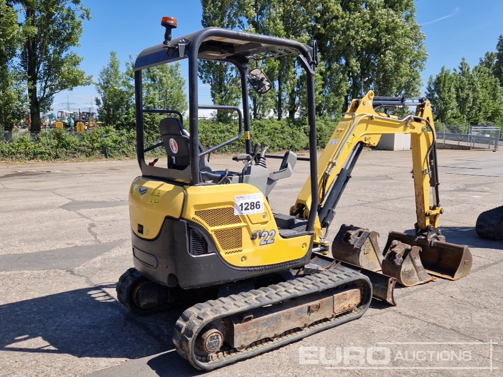 2022 Yanmar SV22 - Mini-ekskavators: foto 4 2022 Yanmar SV22 - Mini-ekskavators: foto 4