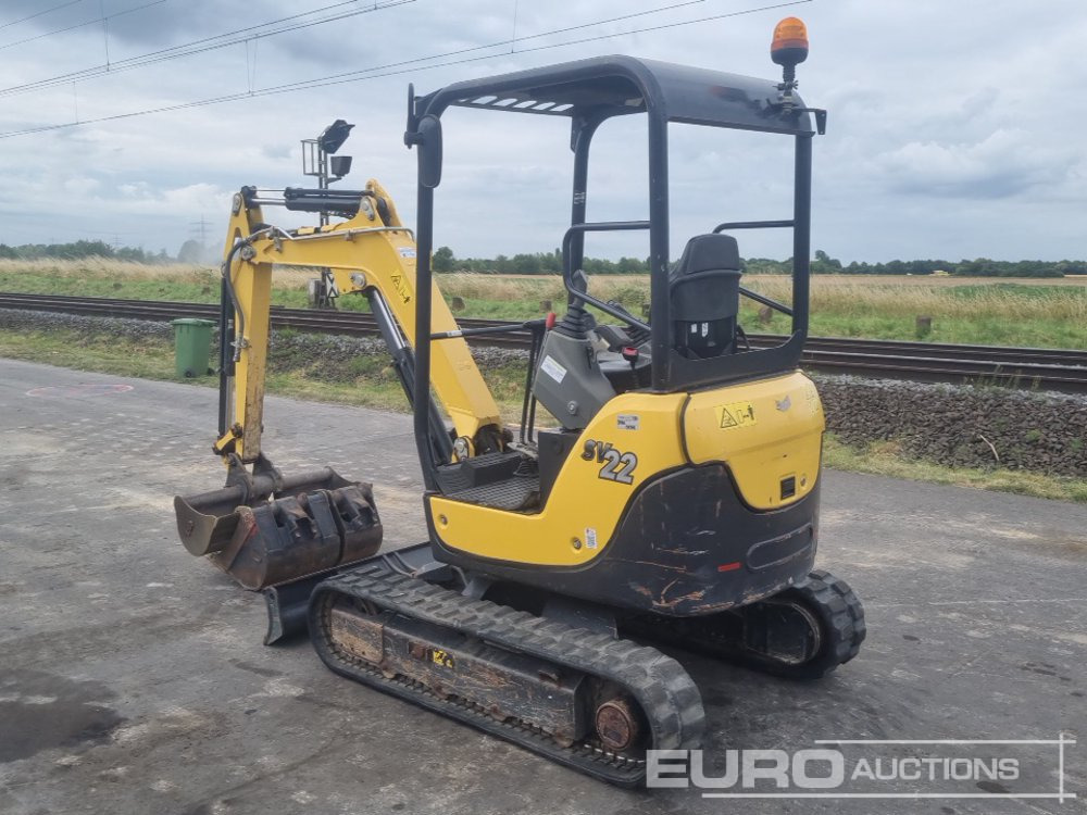 2022 Yanmar SV22 - Mini-ekskavators: foto 3 2022 Yanmar SV22 - Mini-ekskavators: foto 3