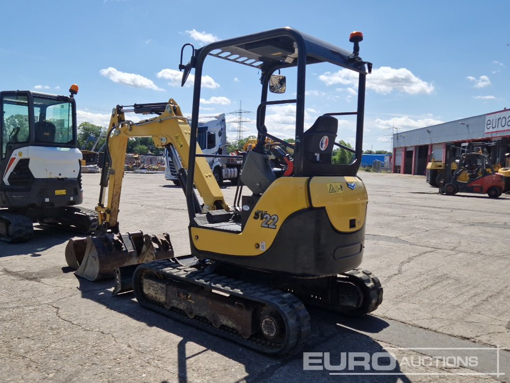 2022 Yanmar SV22 - Mini-ekskavators: foto 3 2022 Yanmar SV22 - Mini-ekskavators: foto 3