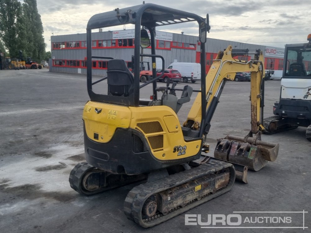 2022 Yanmar SV22 - Mini-ekskavators: foto 5 2022 Yanmar SV22 - Mini-ekskavators: foto 5