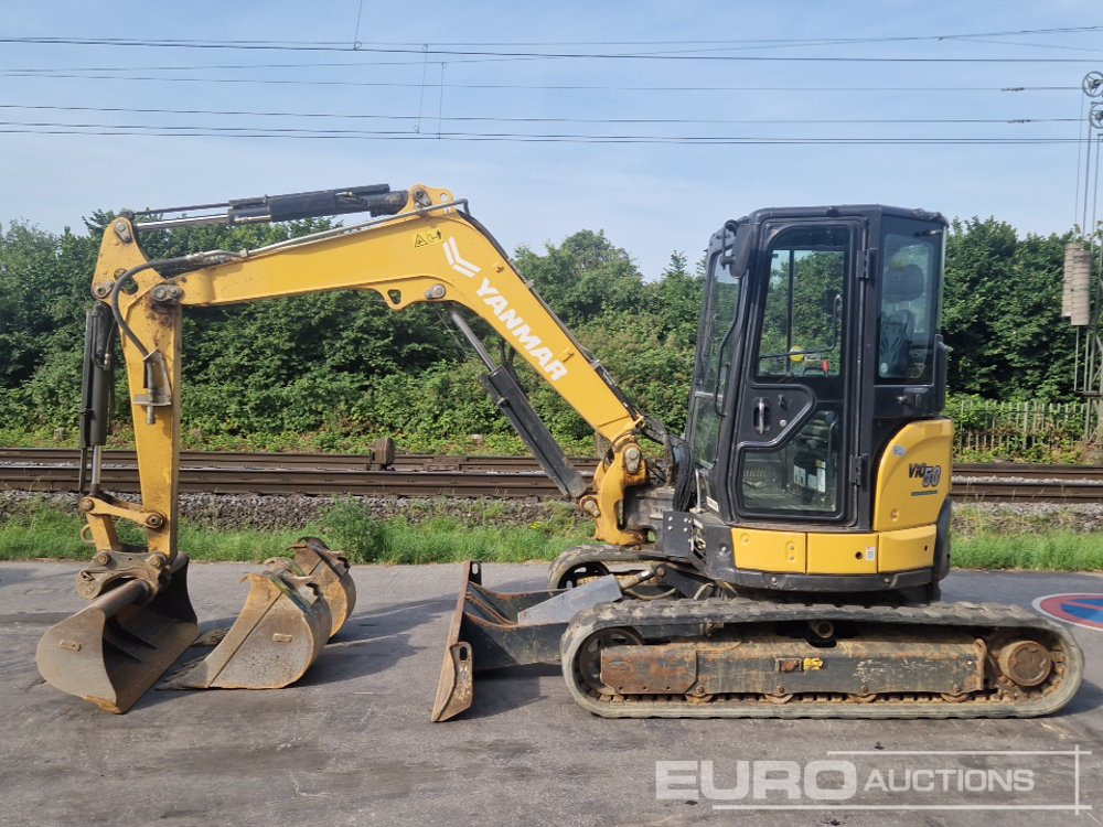 2022 Yanmar ViO50-6B - Mini-ekskavators: foto 2 2022 Yanmar ViO50-6B - Mini-ekskavators: foto 2