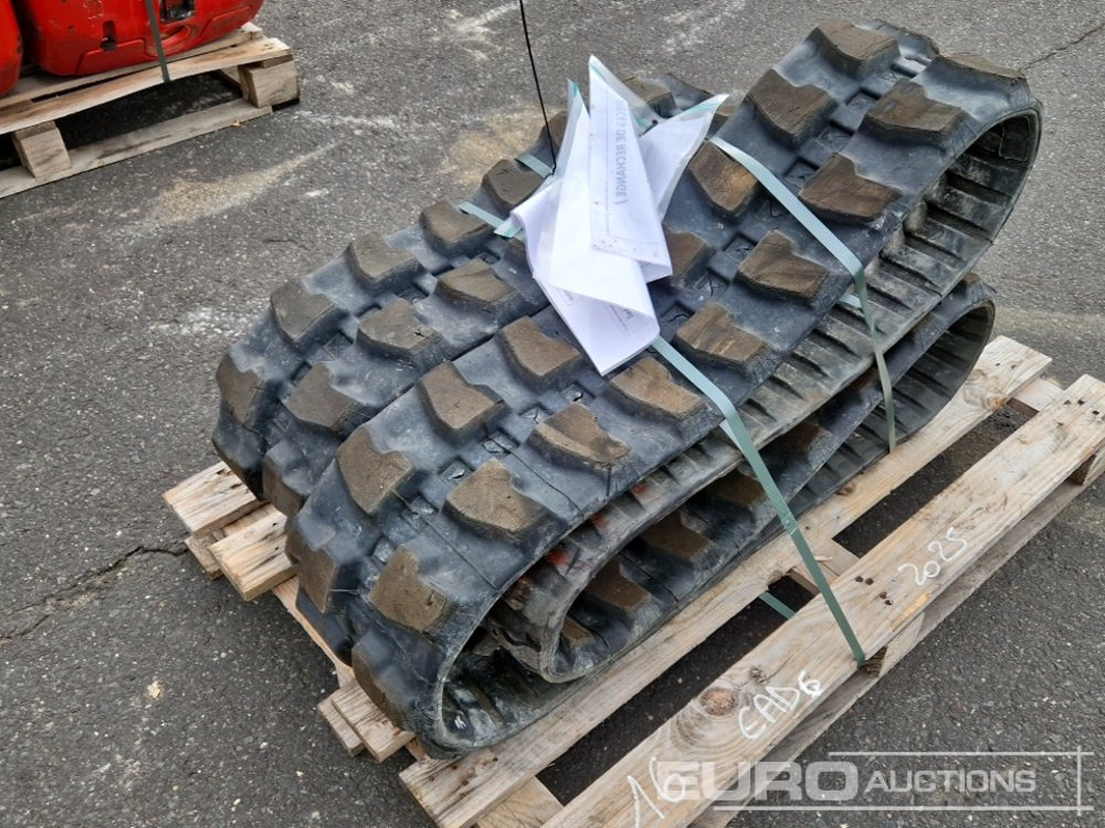 250x52.5x78 Rubber Tracks (2 of) - Kāpurķēdes - Celtniecības tehnika: foto 3 250x52.5x78 Rubber Tracks (2 of) - Kāpurķēdes - Celtniecības tehnika: foto 3