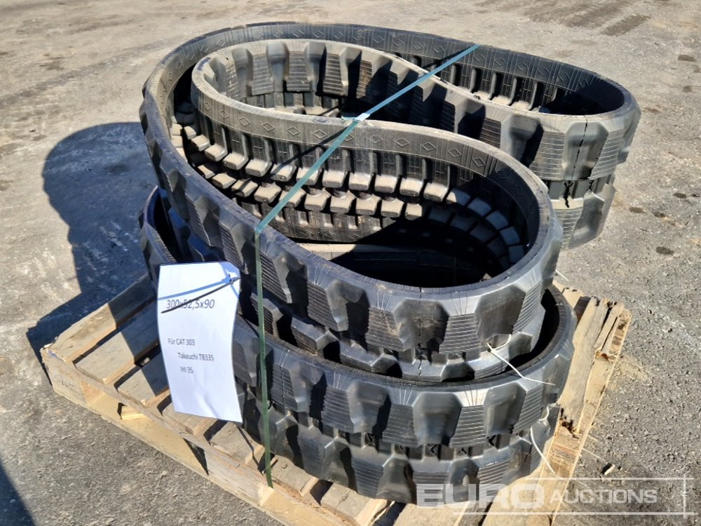 300x52,5x90 Rubber Tracks to suit CAT 303 (2 of) - Kāpurķēdes - Celtniecības tehnika: foto 2 300x52,5x90 Rubber Tracks to suit CAT 303 (2 of) - Kāpurķēdes - Celtniecības tehnika: foto 2