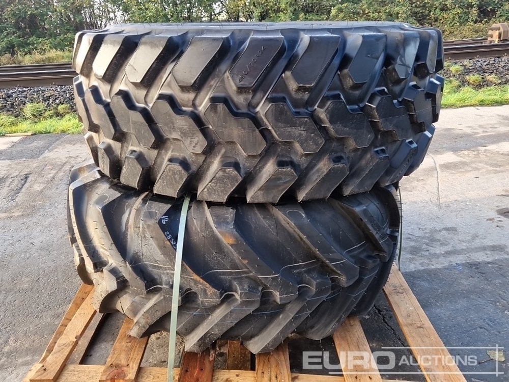 450/70R24 Tyres with Rims (2 of) - Riepa: foto 3 450/70R24 Tyres with Rims (2 of) - Riepa: foto 3