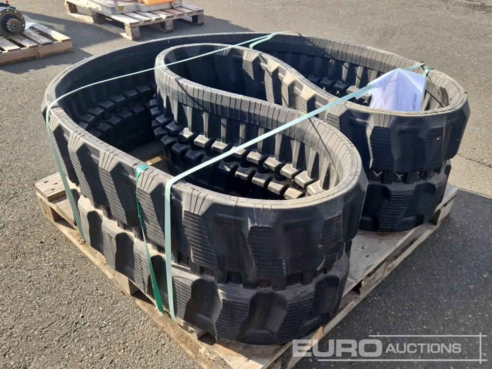 450x71x84 Rubber Tracks - Kāpurķēdes - Celtniecības tehnika: foto 1 450x71x84 Rubber Tracks - Kāpurķēdes - Celtniecības tehnika: foto 1