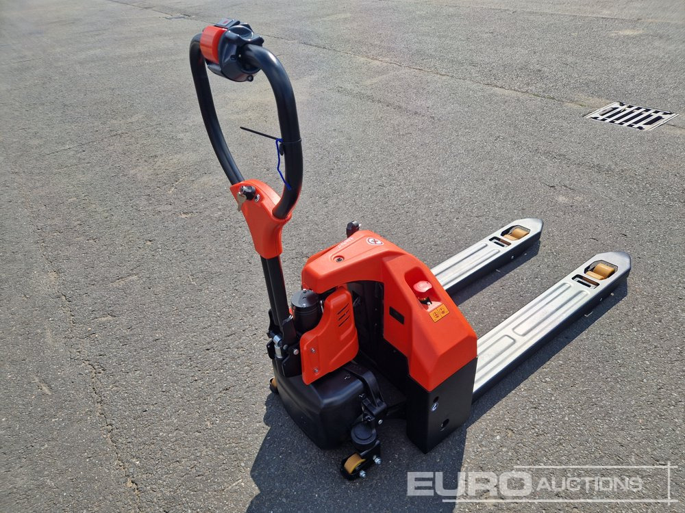 Unused Walk Behind Electric Pallet Truck, 1500Kg - Iekraušanas tehnika: foto 2 Unused Walk Behind Electric Pallet Truck, 1500Kg - Iekraušanas tehnika: foto 2
