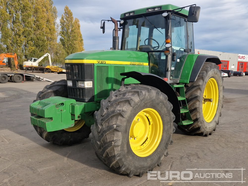 John Deere 7810 - Traktors: foto 1 John Deere 7810 - Traktors: foto 1