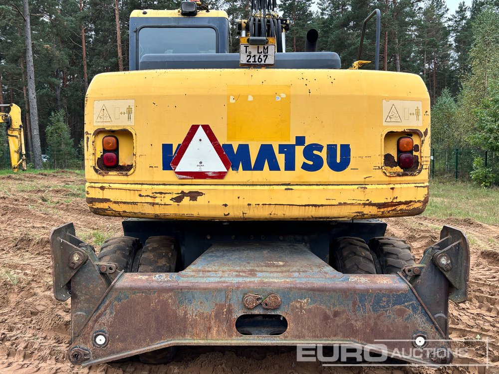 Komatsu PW160-7 - Riteņu ekskavators: foto 4 Komatsu PW160-7 - Riteņu ekskavators: foto 4