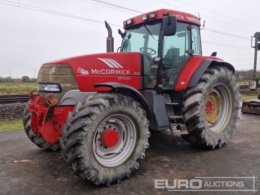 McCormick MTX200 - Traktors: foto 1 McCormick MTX200 - Traktors: foto 1