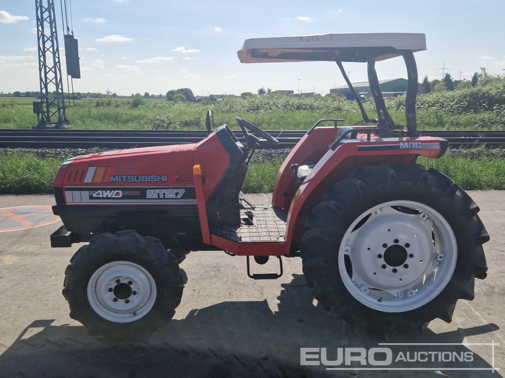 Mitsubishi MT27D - Mini traktors: foto 2 Mitsubishi MT27D - Mini traktors: foto 2