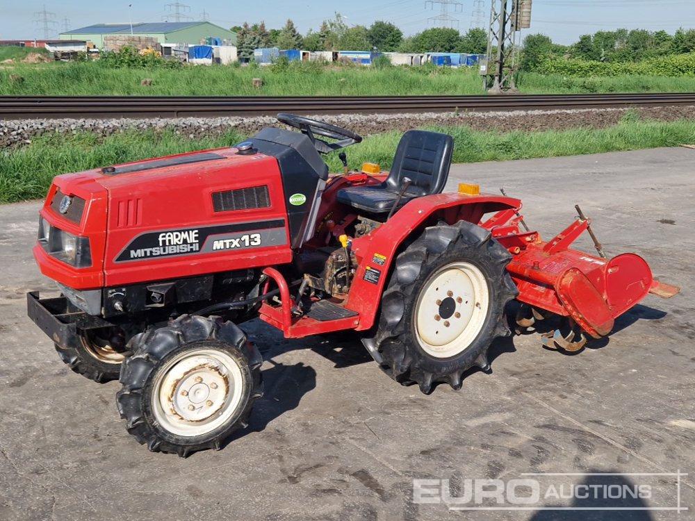Mitsubishi MTX13 - Mini traktors: foto 1 Mitsubishi MTX13 - Mini traktors: foto 1