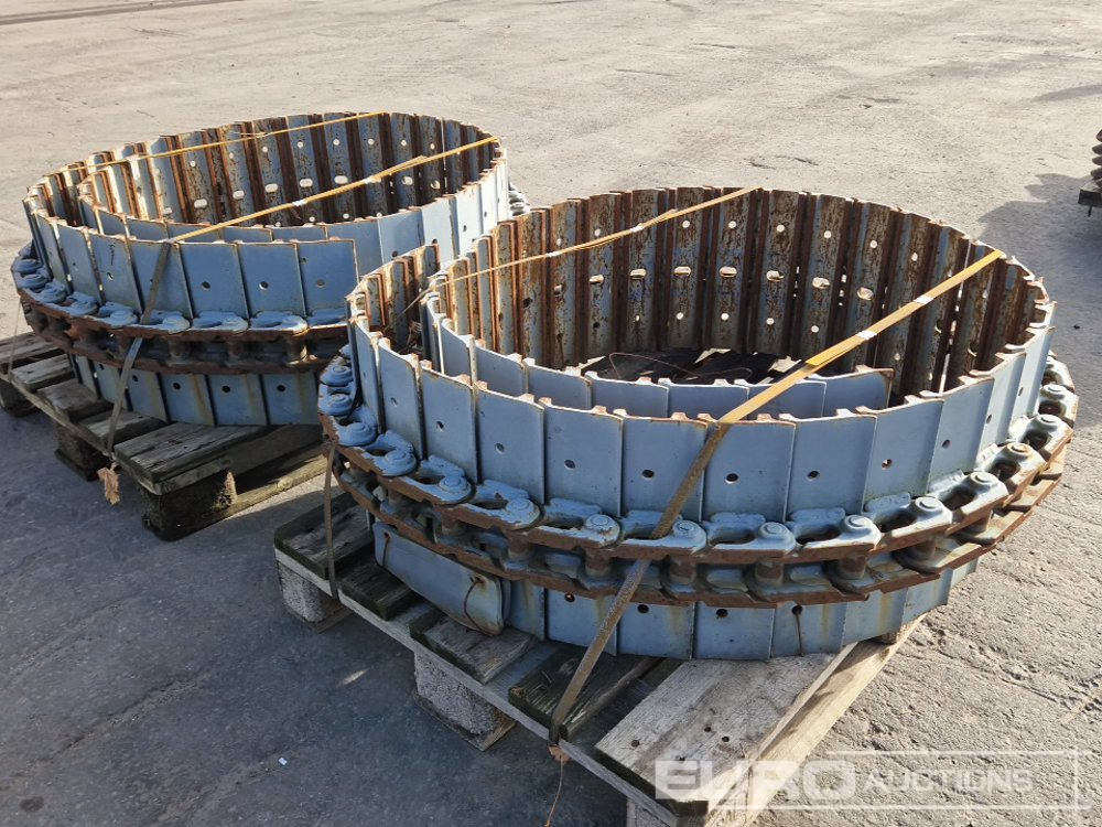 350mm Steel Tracks (2 of) - Rezerves daļa - Ekskavators: foto 4 350mm Steel Tracks (2 of) - Rezerves daļa - Ekskavators: foto 4