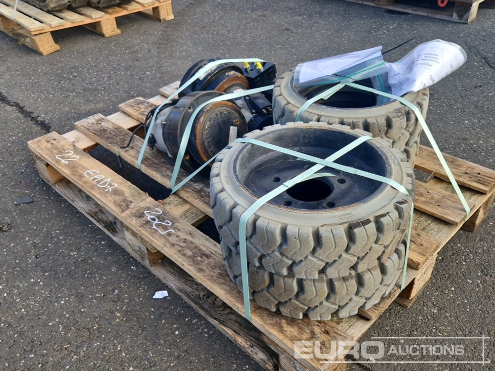 Wheels (4 of) + Hydraulic Motor (2 of) to suit Haulotte Star 10 - Rezerves daļa: foto 5 Wheels (4 of) + Hydraulic Motor (2 of) to suit Haulotte Star 10 - Rezerves daļa: foto 5