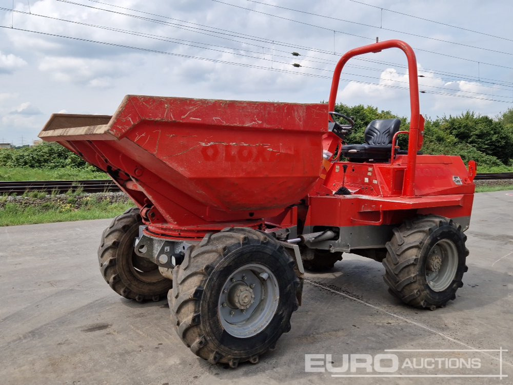 Terex 6 Ton Swivel Skip Dumper, Roll Bar - Mini pašizgāzējs: foto 1 Terex 6 Ton Swivel Skip Dumper, Roll Bar - Mini pašizgāzējs: foto 1