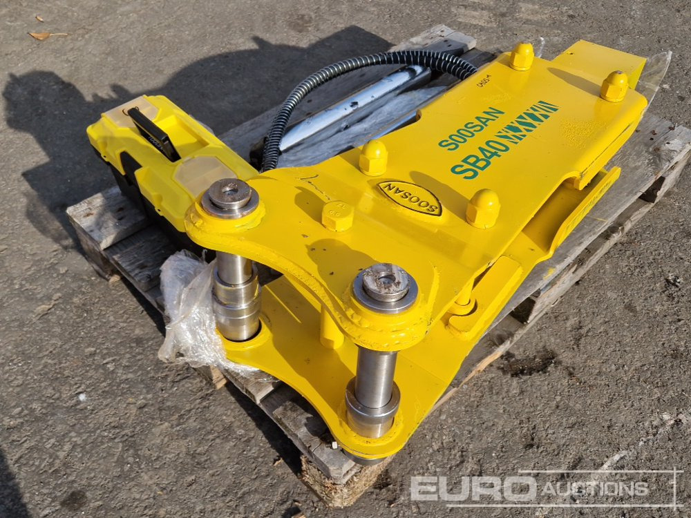 Unused 2025 Soosan SB40 - Hidrauliskais āmurs: foto 5 Unused 2025 Soosan SB40 - Hidrauliskais āmurs: foto 5