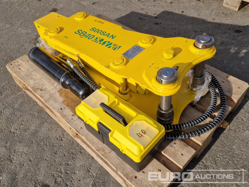 Unused 2025 Soosan SB40 - Hidrauliskais āmurs: foto 4 Unused 2025 Soosan SB40 - Hidrauliskais āmurs: foto 4
