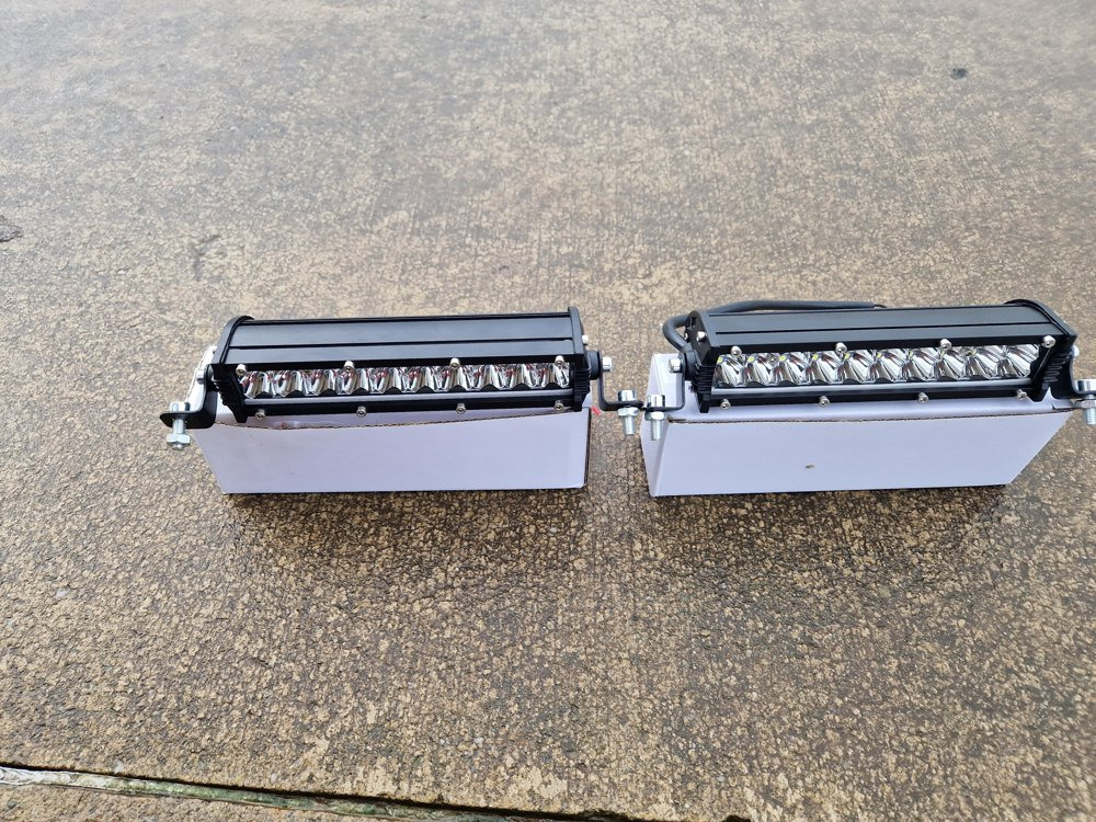 Unused 7" 60W LED Light Bar, Mounting Brackets, IP68 Waterproof (2 of) - Garāžu aprīkojums: foto 5 Unused 7" 60W LED Light Bar, Mounting Brackets, IP68 Waterproof (2 of) - Garāžu aprīkojums: foto 5