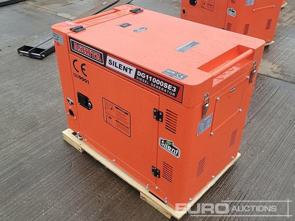 Unused Ashita Power DG11000SE3 - Elektroģenerators: foto 3 Unused Ashita Power DG11000SE3 - Elektroģenerators: foto 3