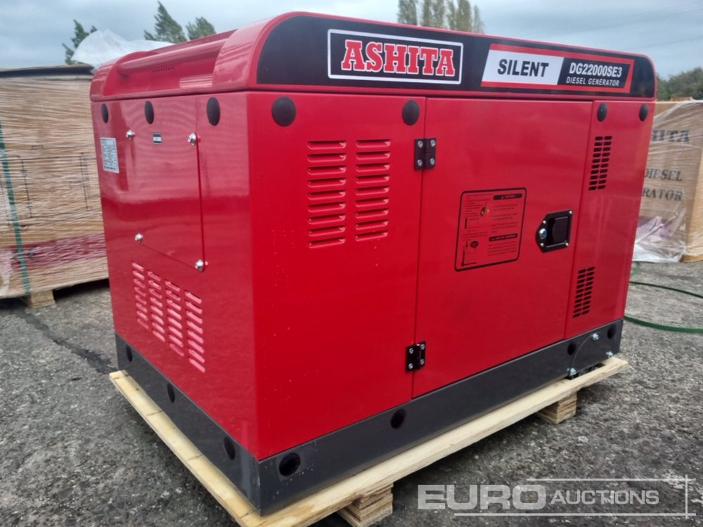 Unused Ashita Power DG22000SE3 - Elektroģenerators: foto 5 Unused Ashita Power DG22000SE3 - Elektroģenerators: foto 5