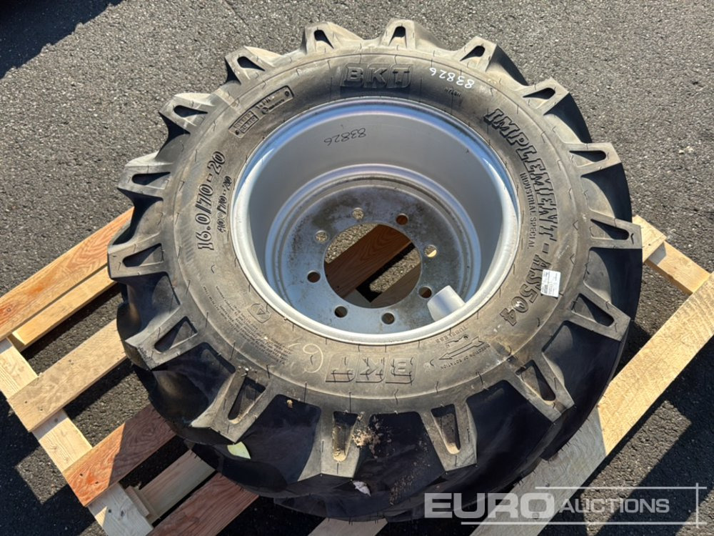 Unused BKT 16.0/70-20 Tyre & Rim (1 of) - Riepa: foto 5 Unused BKT 16.0/70-20 Tyre & Rim (1 of) - Riepa: foto 5