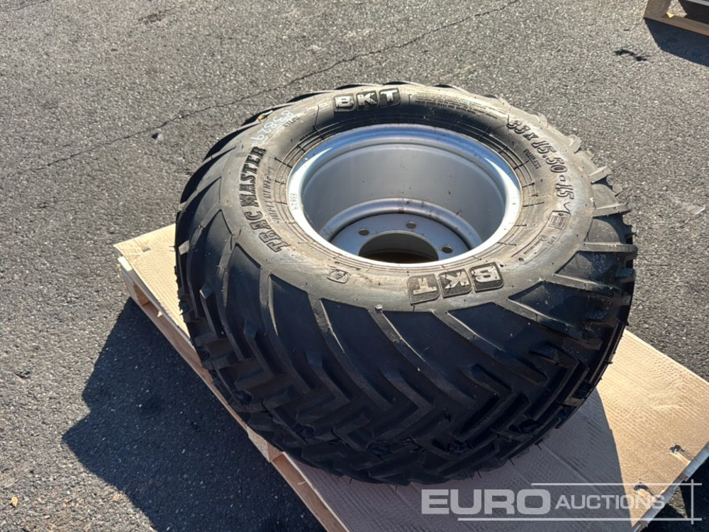Unused BKT 33x15.50-15 Tyre & Rim (1 of) - Riepa: foto 2 Unused BKT 33x15.50-15 Tyre & Rim (1 of) - Riepa: foto 2