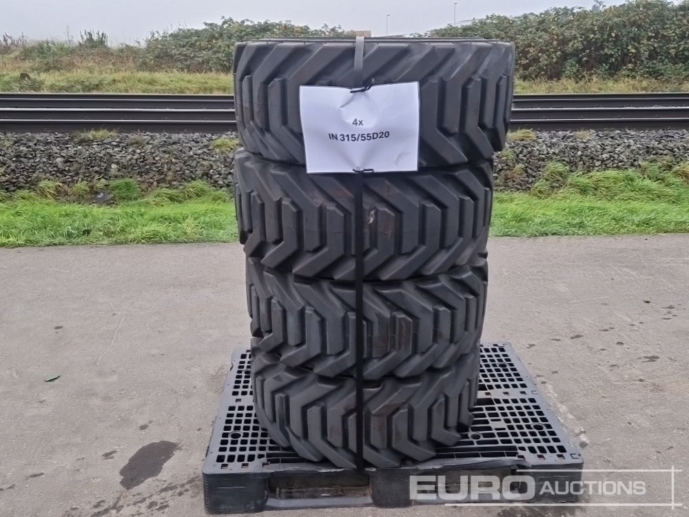 Unused JLG 315/55D20 Tyres (4 of) - Riepa: foto 1 Unused JLG 315/55D20 Tyres (4 of) - Riepa: foto 1