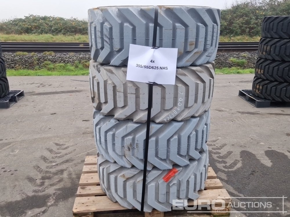 Unused JLG 355/55D625 NHS Tyres (4 of) - Riepa: foto 1 Unused JLG 355/55D625 NHS Tyres (4 of) - Riepa: foto 1