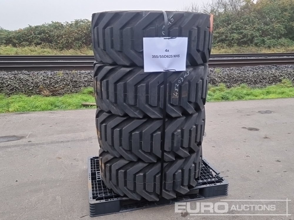 Unused JLG 355/55D625 NHS Tyres (4 of) - Riepa: foto 1 Unused JLG 355/55D625 NHS Tyres (4 of) - Riepa: foto 1