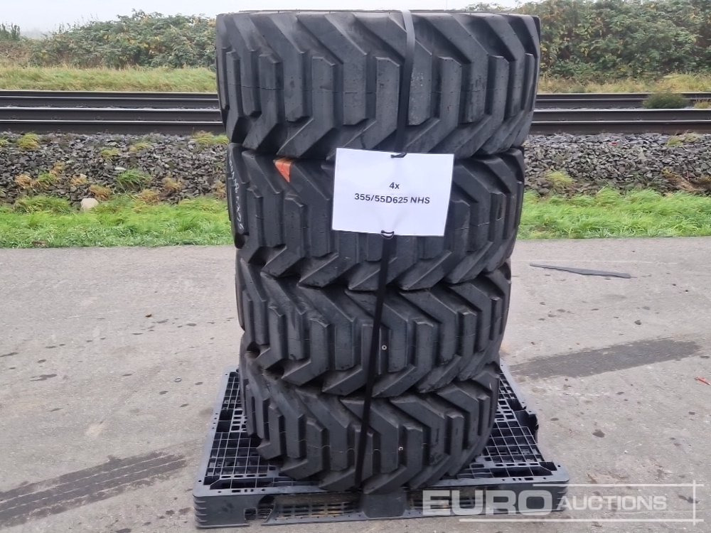 Unused JLG 355/55D625 NHS Tyres (4 of) - Riepa: foto 1 Unused JLG 355/55D625 NHS Tyres (4 of) - Riepa: foto 1