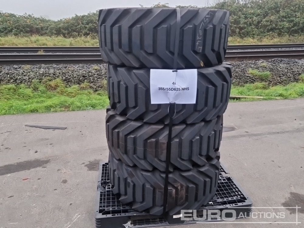 Unused JLG 355/55D625 NHS Tyres (4 of) - Riepa: foto 1 Unused JLG 355/55D625 NHS Tyres (4 of) - Riepa: foto 1