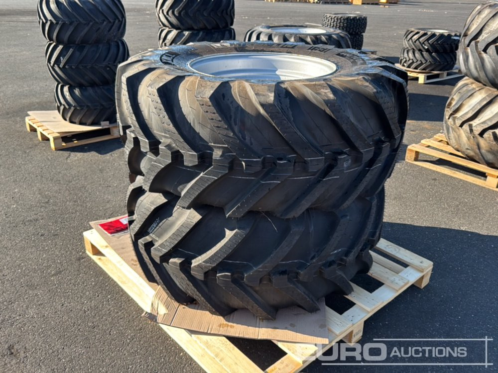 Unused Michelin 500/70R24 Tyre & Rim (2 of) - Riepa: foto 1 Unused Michelin 500/70R24 Tyre & Rim (2 of) - Riepa: foto 1