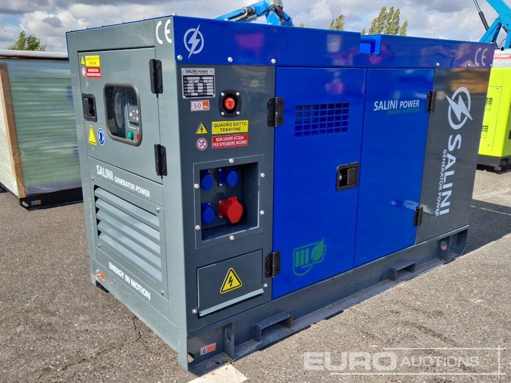 Unused Salini 30kVA Static Generator - Elektroģenerators: foto 1 Unused Salini 30kVA Static Generator - Elektroģenerators: foto 1
