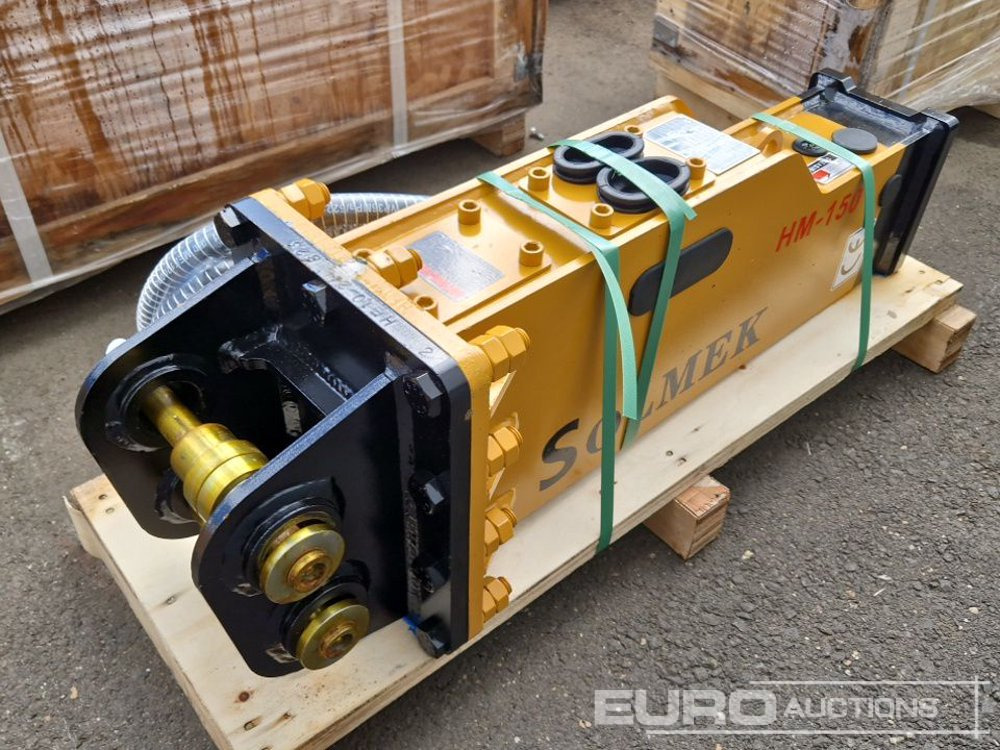 Unused Solmek HM-150 - Hidrauliskais āmurs: foto 4 Unused Solmek HM-150 - Hidrauliskais āmurs: foto 4