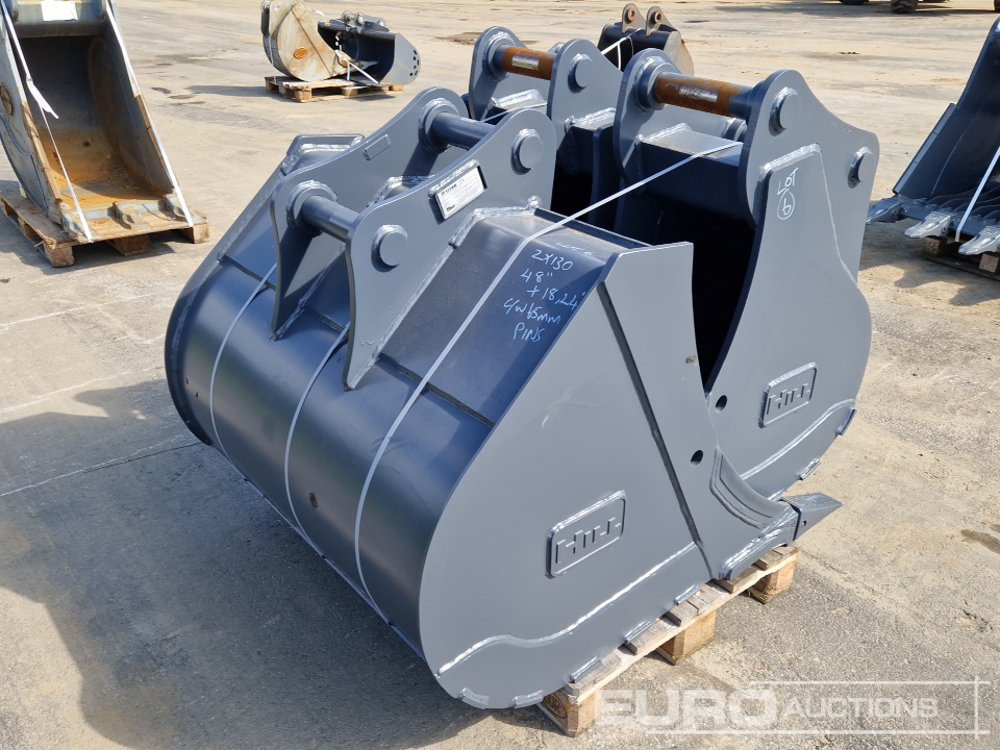 Unused Strickland 48" 24", 18" Digging Buckets, 65mm Pin to suit Hitachi ZX130 (3 of) - Kauss: foto 3 Unused Strickland 48" 24", 18" Digging Buckets, 65mm Pin to suit Hitachi ZX130 (3 of) - Kauss: foto 3