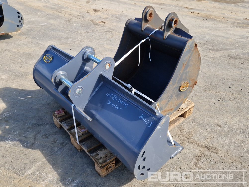 Unused Strickland 60" Ditching, 30" Digging Buckets, 45mm Pin to suit Doosan DX85 (2 of) - Kauss: foto 3 Unused Strickland 60" Ditching, 30" Digging Buckets, 45mm Pin to suit Doosan DX85 (2 of) - Kauss: foto 3