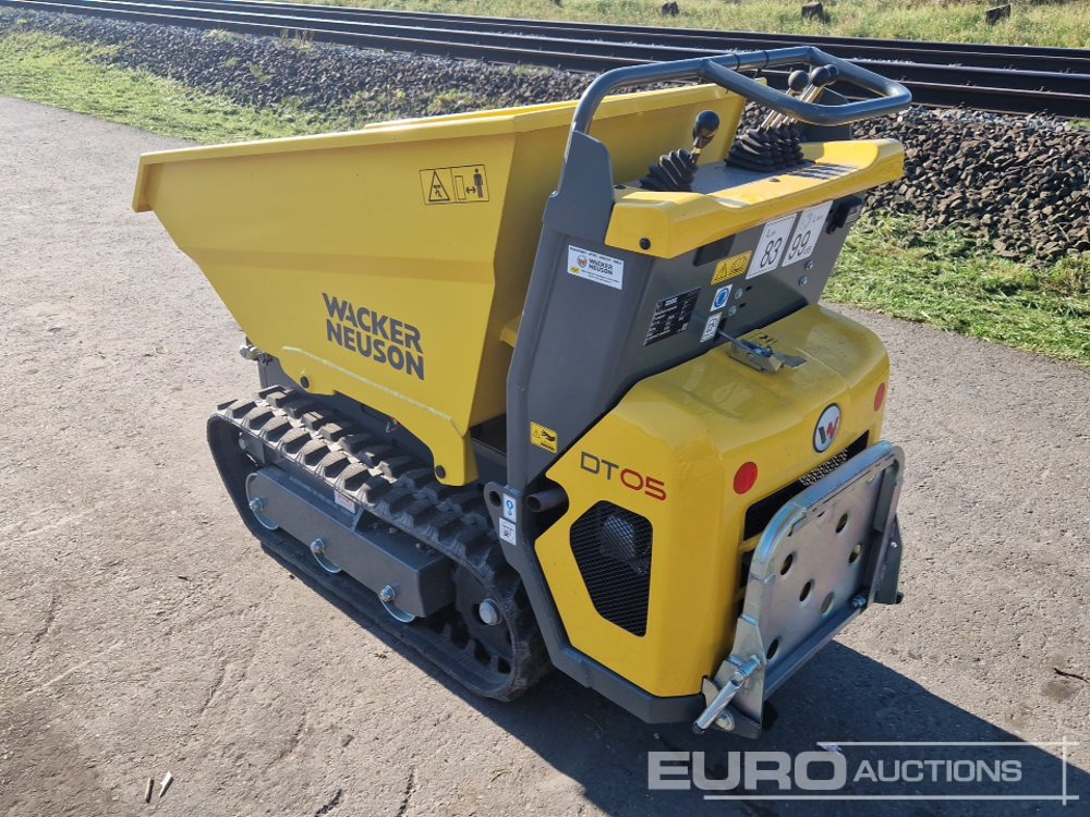 Unused Wacker Neuson DT05 - Kāpurķēžu pašizgāzējs: foto 3 Unused Wacker Neuson DT05 - Kāpurķēžu pašizgāzējs: foto 3