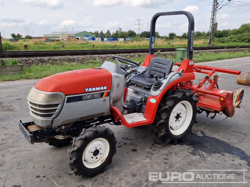Yanmar AF15 - Mini traktors: foto 1 Yanmar AF15 - Mini traktors: foto 1