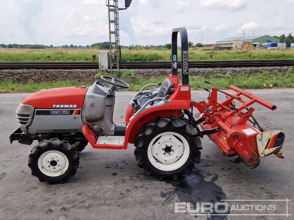 Yanmar AF15 - Mini traktors: foto 2 Yanmar AF15 - Mini traktors: foto 2