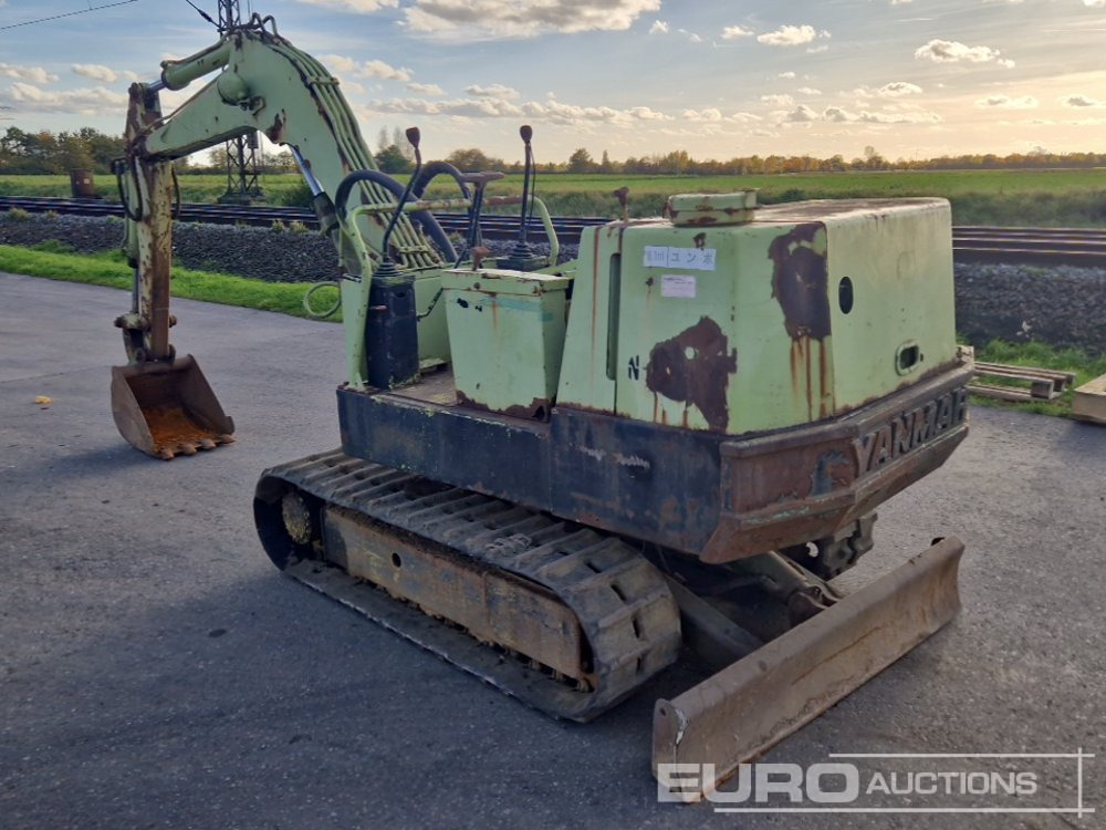 Yanmar Rubber Tracks, Blade, Offset, Bucket - Kāpurķēžu ekskavators: foto 3 Yanmar Rubber Tracks, Blade, Offset, Bucket - Kāpurķēžu ekskavators: foto 3