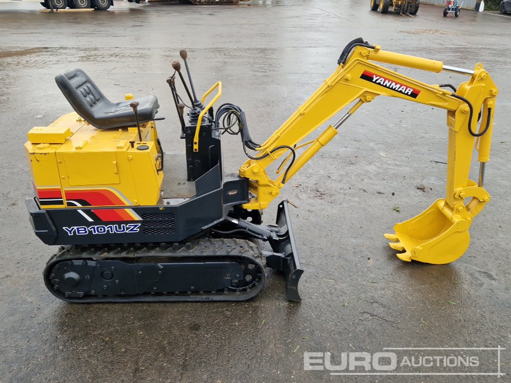 Yanmar YB101UZ - Mini-ekskavators: foto 5 Yanmar YB101UZ - Mini-ekskavators: foto 5