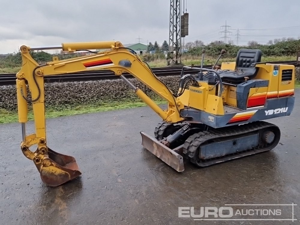 Yanmar YB121-2U - Mini-ekskavators: foto 1 Yanmar YB121-2U - Mini-ekskavators: foto 1