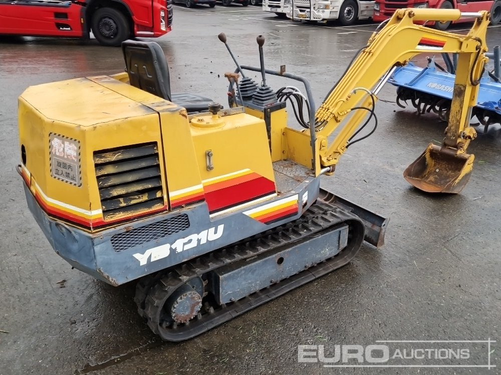Yanmar YB121-2U - Mini-ekskavators: foto 4 Yanmar YB121-2U - Mini-ekskavators: foto 4