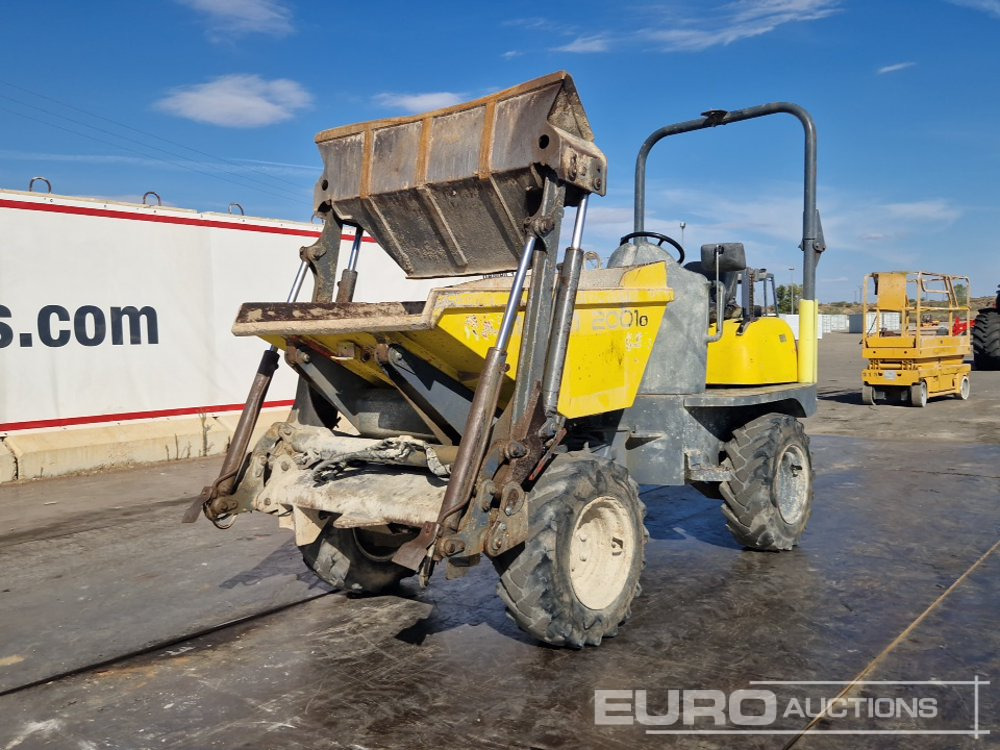 2008 Wacker Neuson 2001SLE - Mini pašizgāzējs: foto 1 2008 Wacker Neuson 2001SLE - Mini pašizgāzējs: foto 1