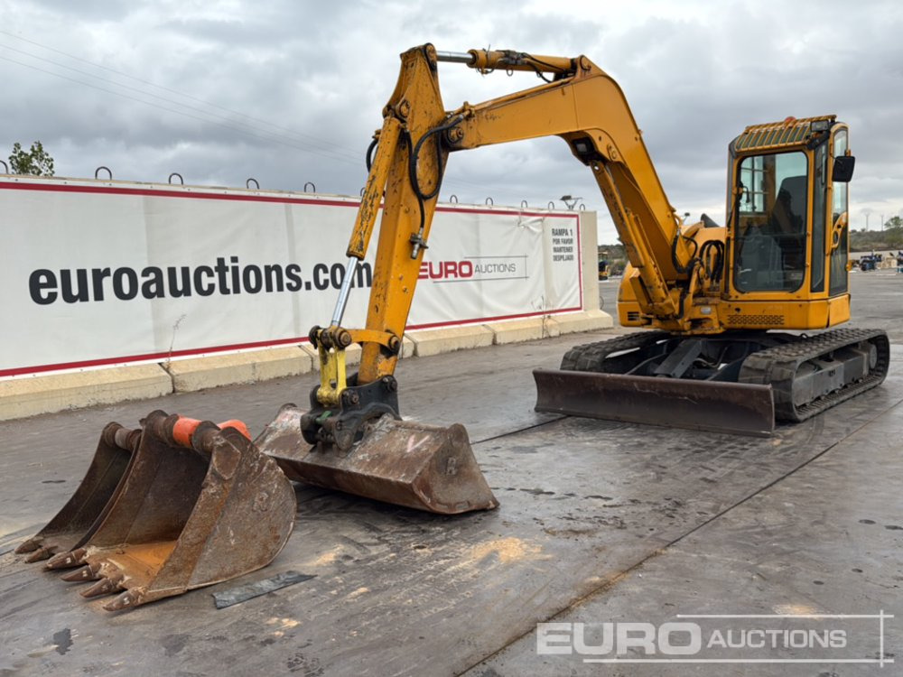 2009 Yanmar ViO75-A - Mini-ekskavators: foto 1 2009 Yanmar ViO75-A - Mini-ekskavators: foto 1