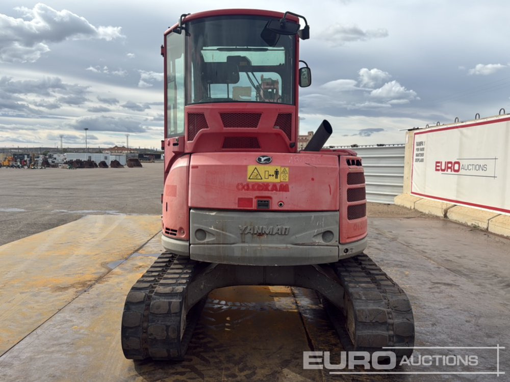 2014 Yanmar ViO50-U - Mini-ekskavators: foto 4 2014 Yanmar ViO50-U - Mini-ekskavators: foto 4