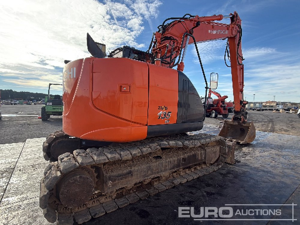 2016 Hitachi ZX135US-5B - Kāpurķēžu ekskavators: foto 5 2016 Hitachi ZX135US-5B - Kāpurķēžu ekskavators: foto 5
